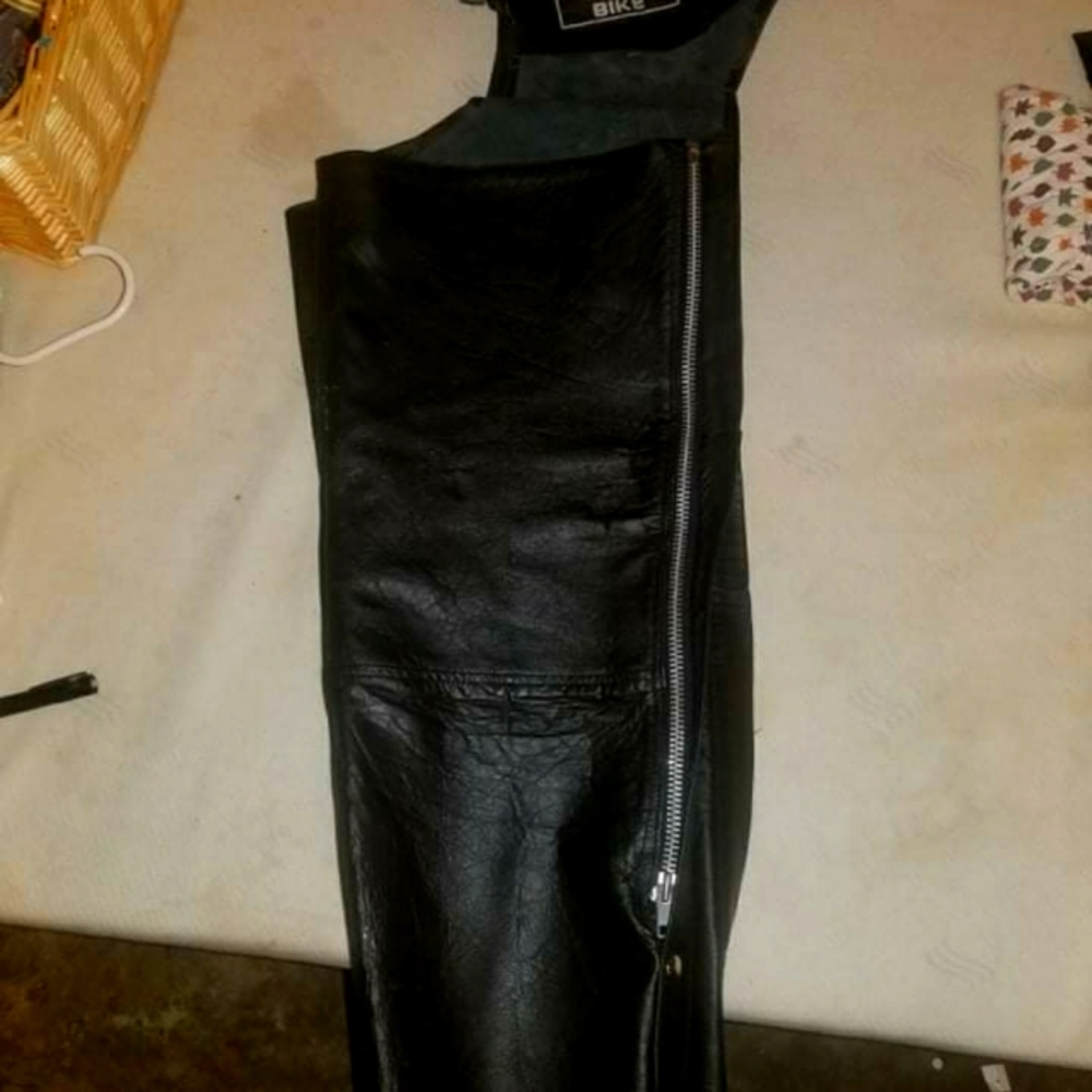 Leather chaps